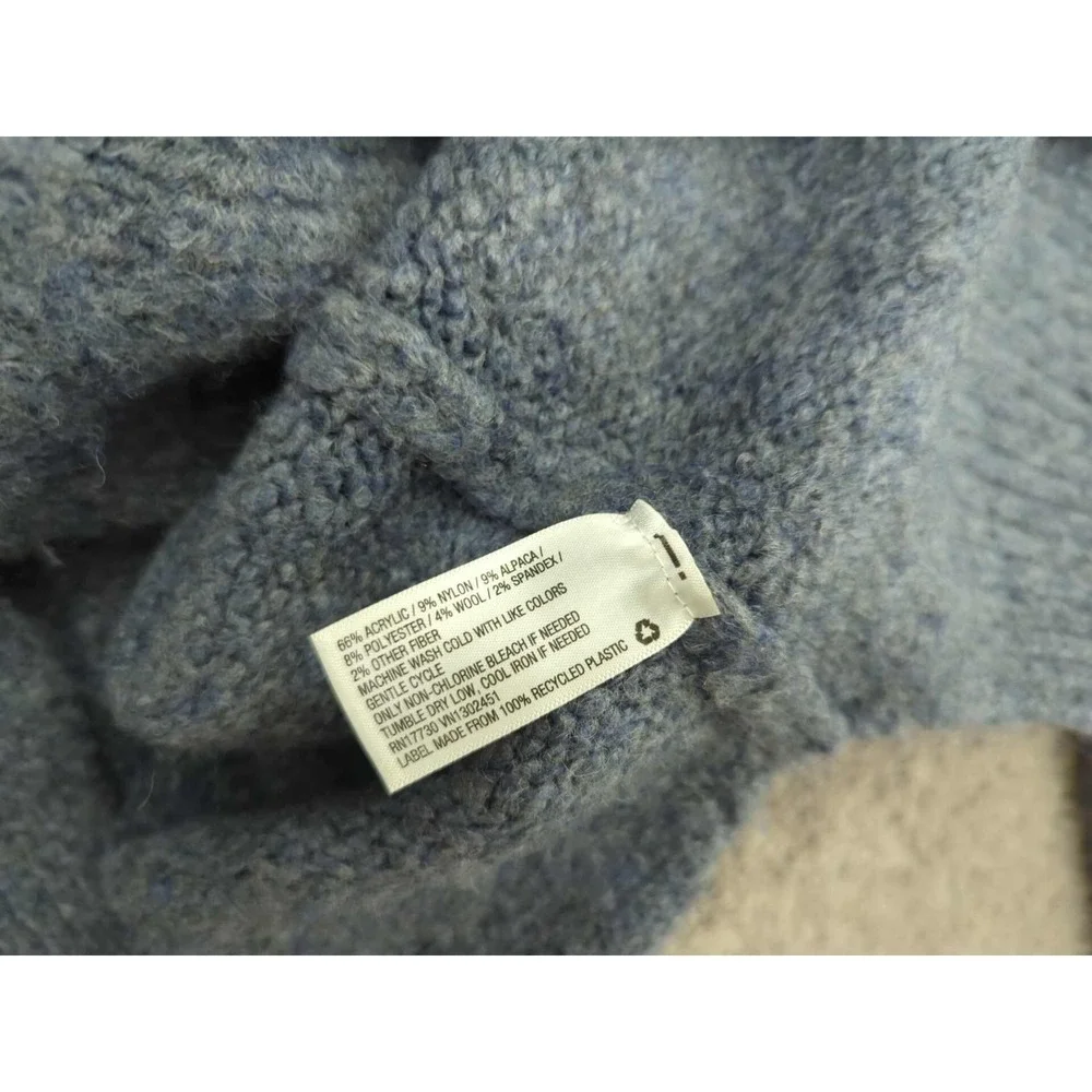 Universal Thread Sweater Womens M Balloon Sleeve Knit Pullover Soft 9%‎ Alpaca